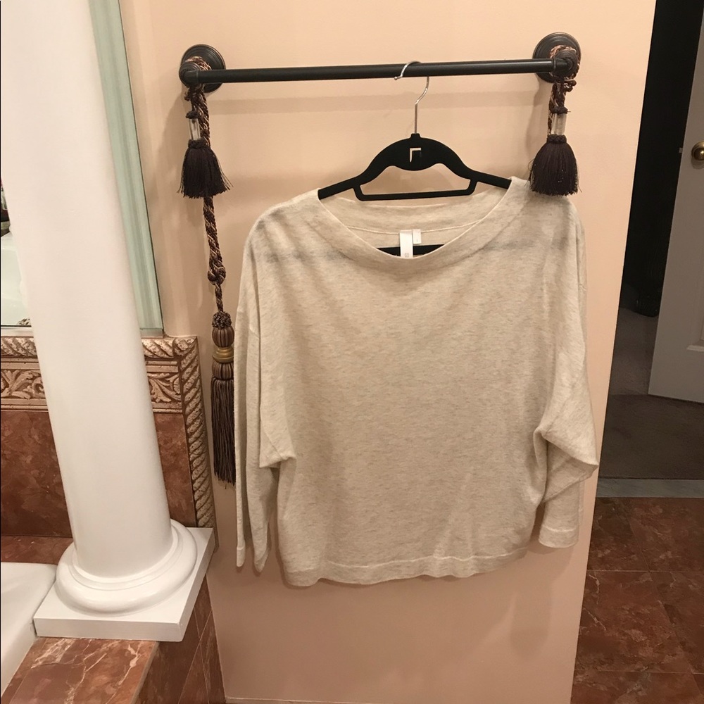 SHAE Dropped Shoulder Bell Sleeve Boatneck Sweater - Picture 6 of 7